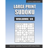 Large Print Sudoku: Easy Large Print Sudoku Volume 14