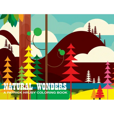 Natural Wonders: A Patrick Hruby Coloring Book
