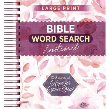 100 Days of Hope for Your Soul: Bible Word Search Devotional