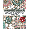 50 Amazing Mandalas Coloring Book For Adults: An Adult Coloring Book With 50 Big And Detailed Mandala Designs, High-Quality Paper, White Background, F