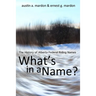 What's in a Name?