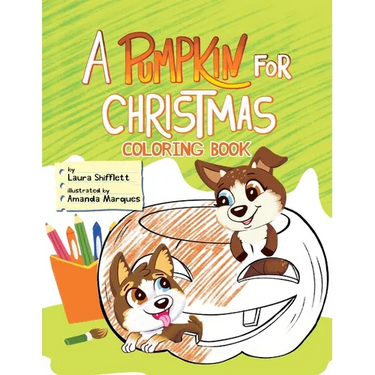 A Pumpkin for Christmas Coloring Book