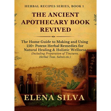 The Ancient Apothecary Book Revived: The Home Guide to Making and Using 150+ Potent Herbal Remedies for Natural Healing and Holistic Wellness (Includi