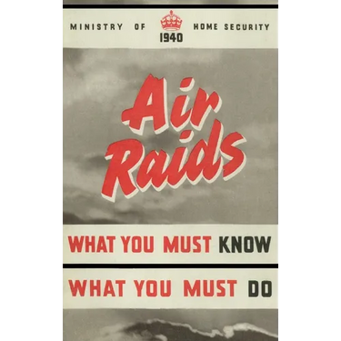 Air Raids. What You Must Know, What You Must Do