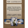 Muskegon Piston Ring Company, Petitioner, V. Ernest R. Olsen and National Piston Ring Company. U.S. Supreme Court Transcript of Record with Supporting