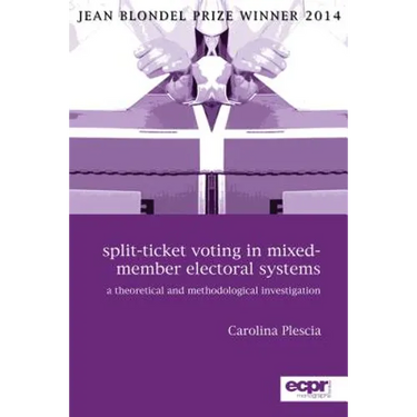 Split-Ticket Voting in Mixed-Member Electoral Systems: A Theoretical and Methodological Investigation