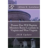 Pioneer Free Will Baptists Ministers Burial Locations in Virginia