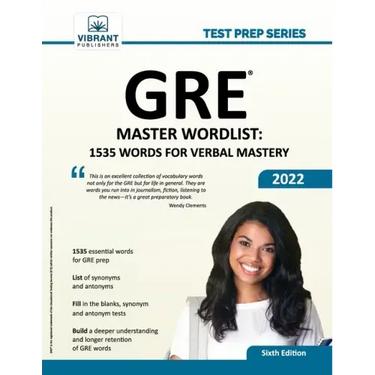 GRE Master Wordlist: 1535 Words for Verbal Mastery
