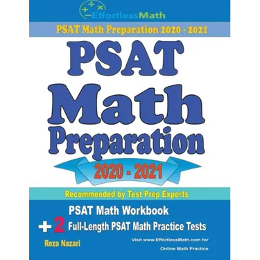 PSAT Math Preparation 2020 - 2021: PSAT Math Workbook + 2 Full-Length PSAT Math Practice Tests