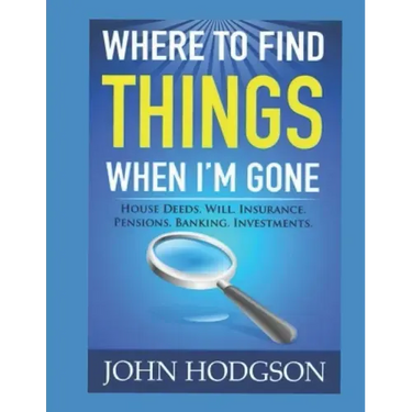 Where to find things when I'm gone