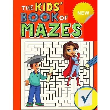 Maze Puzzle Book for Kids: Fun Mazes for Kids, Maze Activity Book: Fun Mazes for Kids, Maze Activity Workbook
