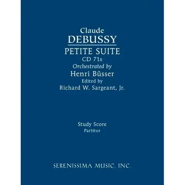 Petite Suite, CD 71b: Study score
