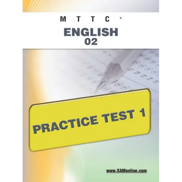 Mttc English 02 Practice Test 1
