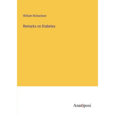 Remarks on Diabetes