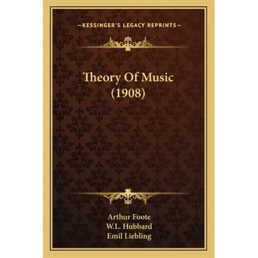 Theory of Music (1908)