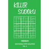 Killer Sudoku Medium 200 Puzzle WIth Solution Vol 4: 9x9, Advanced sumoku Puzzle Book, 2 puzzles per page