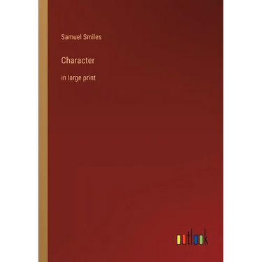Character: in large print