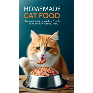 Homemade Cat Food: Balanced, Vet Approved Raw Food for Your Cat(A Raw Feeding Guide for Cats)