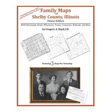 Family Maps of Shelby County, Illinois