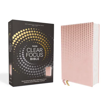 Nasb, Clear Focus Bible, Leathersoft, Pink: Read More of the Bible with Better Focus