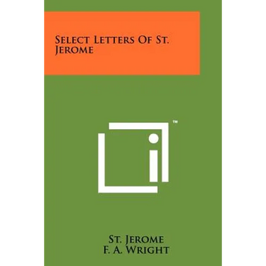 Select Letters Of St. Jerome