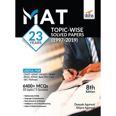 MAT 23 years Topic-wise Solved Papers (1997-2019) 8th Edition