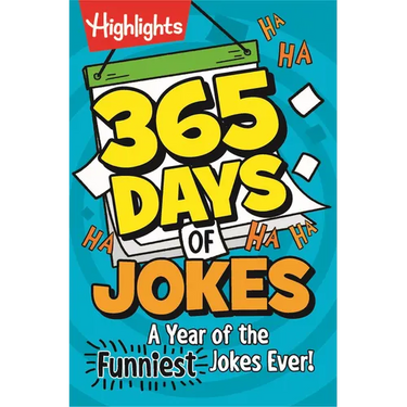 365 Days of Jokes: A Year of the Funniest Jokes Ever!: 1,000+ Wholesome Jokes for Daily Laughs, Funniest Joke Book for Kids 6+