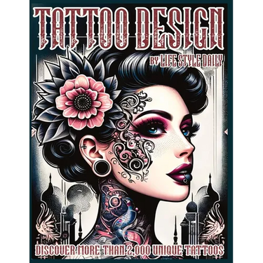 Tattoo Design Book: 2,000 Unique Tattoos - A Journey Through American and Crazy Art, From Flash Designs to Real Tattoos for Artists and Beginners
