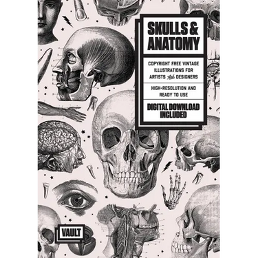Skulls & Anatomy: Copyright Free Vintage Illustrations for Artists & Designers