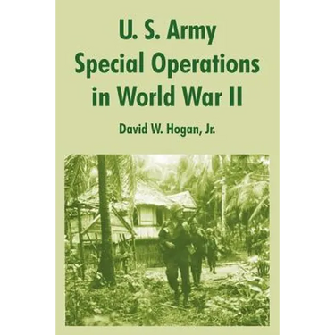 U. S. Army Special Operations in World War II