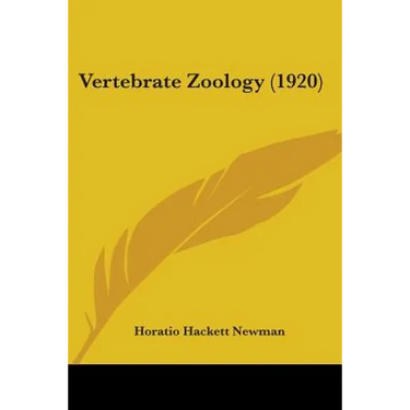 Vertebrate Zoology (1920)