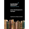 Anne Shakespeare's Epitaph