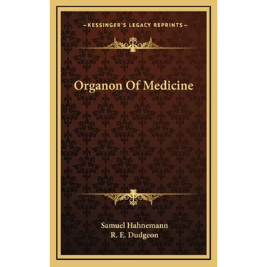 Organon Of Medicine