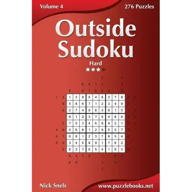 Outside Sudoku - Hard - Volume 4 - 276 Puzzles