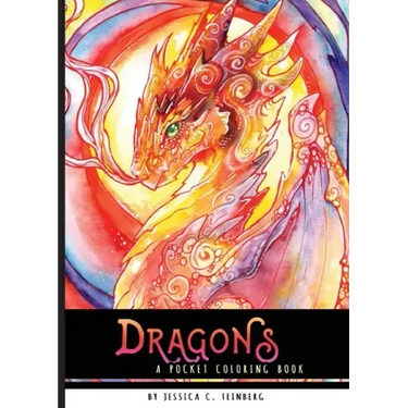 Dragons Pocket Coloring Book
