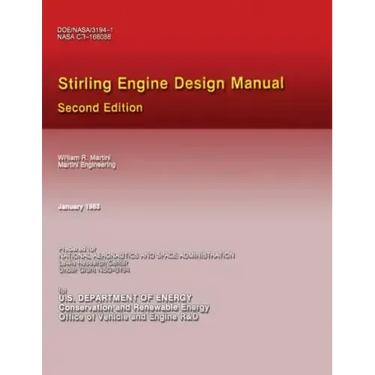 Stirling Engine Design Manual