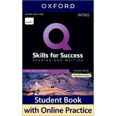 Q3e Intro Reading and Writing Student Book and IQ Online Pack