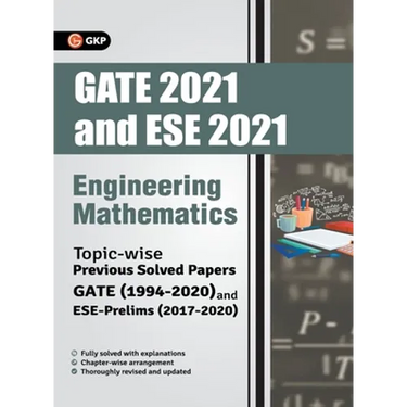 GATE 2021 & ESE Prelim 2021 - Engineering Mathematics - Topicwise Previous Solved Papers