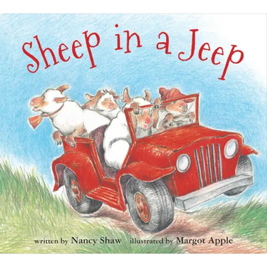 Sheep in a Jeep Board Book