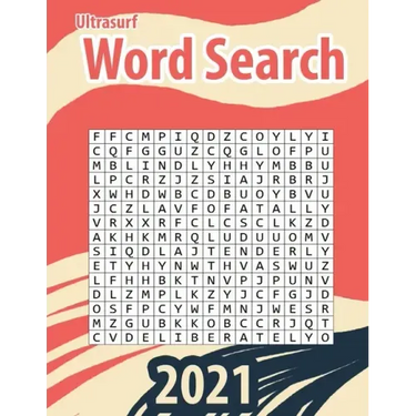 ultrasurf Word Search: Large Print Word Search Books for Seniors, Adults, and Teens. 800 word Easy, Entertaining, Fun Puzzles