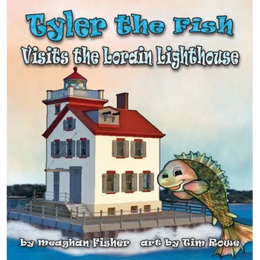 Tyler the Fish Visits the Lorain Lighthouse