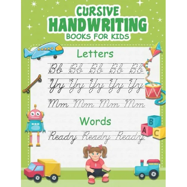 Cursive handwriting activity book for kids.: 5-11 years old