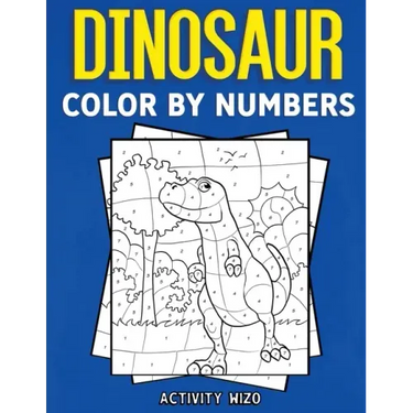 Dinosaur Color By Numbers