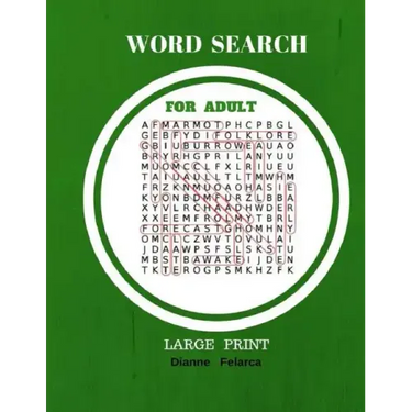 Word Search For Adult Large Print: Word Search For Adult Books 100 Puzzles