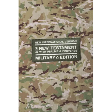 Niv, New Testament with Psalms and Proverbs, Military Edition, Compact, Paperback, Military Camo, Comfort Print