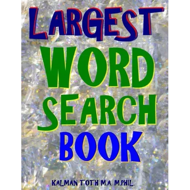 Largest Word Search Book: 133 Extra Large Print Themed Puzzles