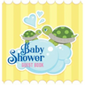 Baby Shower Guest Book: Ocean Turtle Boy Theme, Wishes for Baby and Advice for Parents, Personalized with Space for Guests to Sign In and Leave Addres