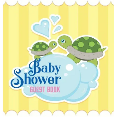 Baby Shower Guest Book: Ocean Turtle Boy Theme, Wishes for Baby and Advice for Parents, Personalized with Space for Guests to Sign In and Leave Addres