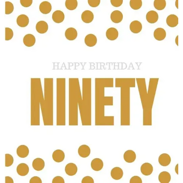Happy 90th Birthday Guest Book (Hardcover): Happy 90th Birthday Guest book, party and birthday celebrations decor, memory book, ninety birthday, happy