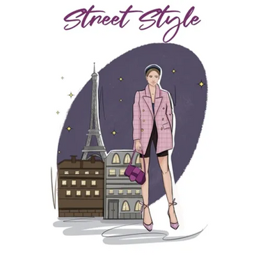 Street Style: A Beautiful Adult Coloring Book With Chic Fashion and Fresh Styles